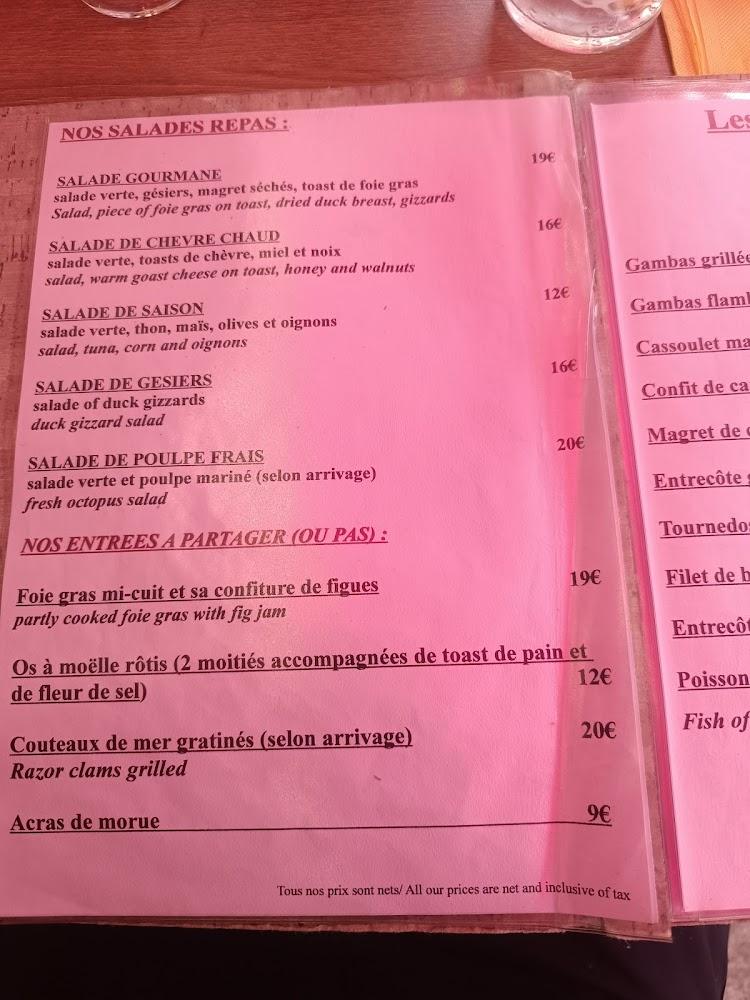 La Table Cathare - Menu Image 3